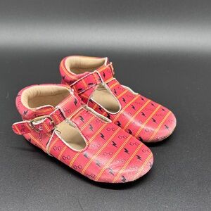 Monkey Feet Harry Potter Patterned Baby Shoes Sz 18-24M